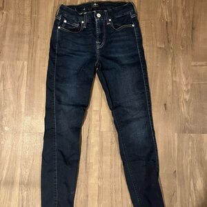 7 for all mankind jeans! The ankle skinny so cute